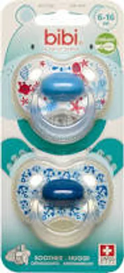 BIBI SUCETTE DÉCORÉ DUO GARÇON REFERENCE 115173