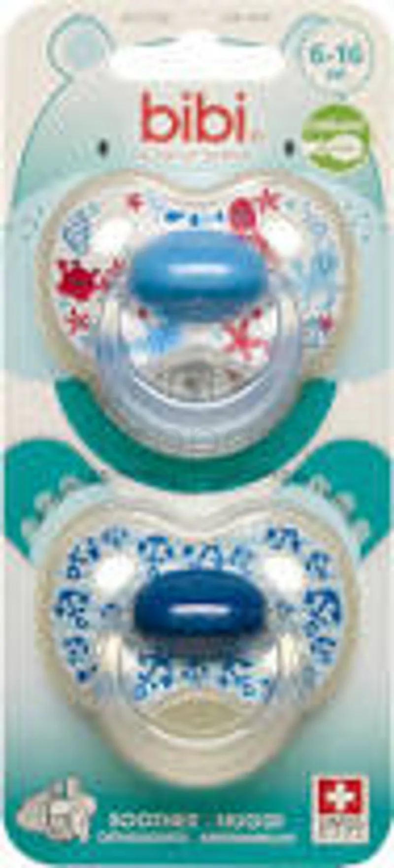 BIBI SUCETTE DÉCORÉ DUO GARÇON REFERENCE 115173
