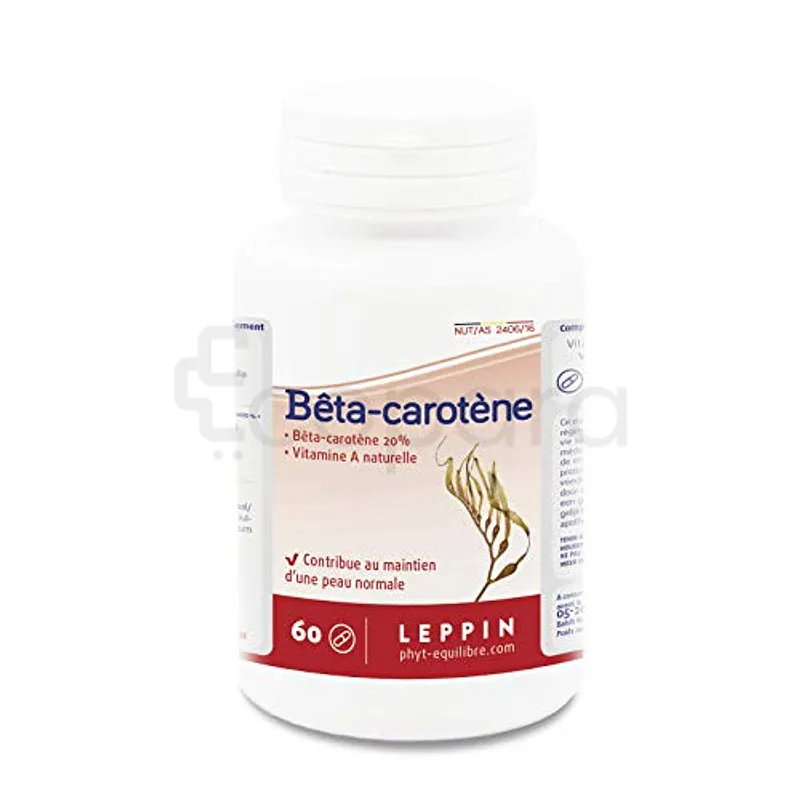 LEPPIN BETA CAROTENE BOITE DE 60 GELULES