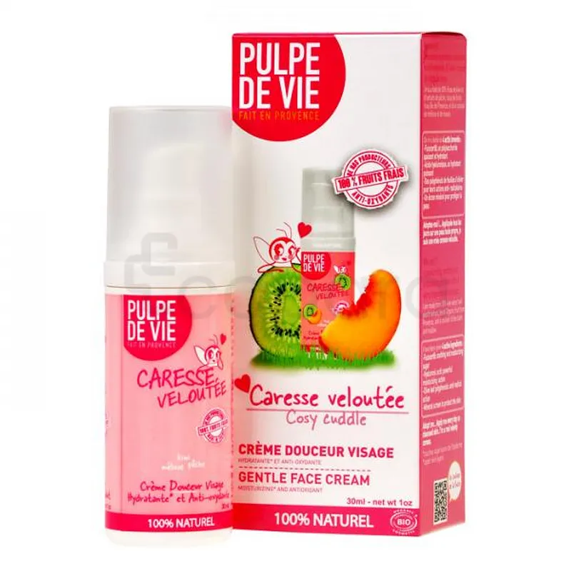 PULPE DE VIE CARESSE VELOUTEE CREME SOIN HYDRATANTE ANTIOXYDANT 30ML