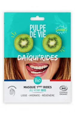 PULPE DE VIE MASQUE 1ERES RIDES AU KIWI BIO