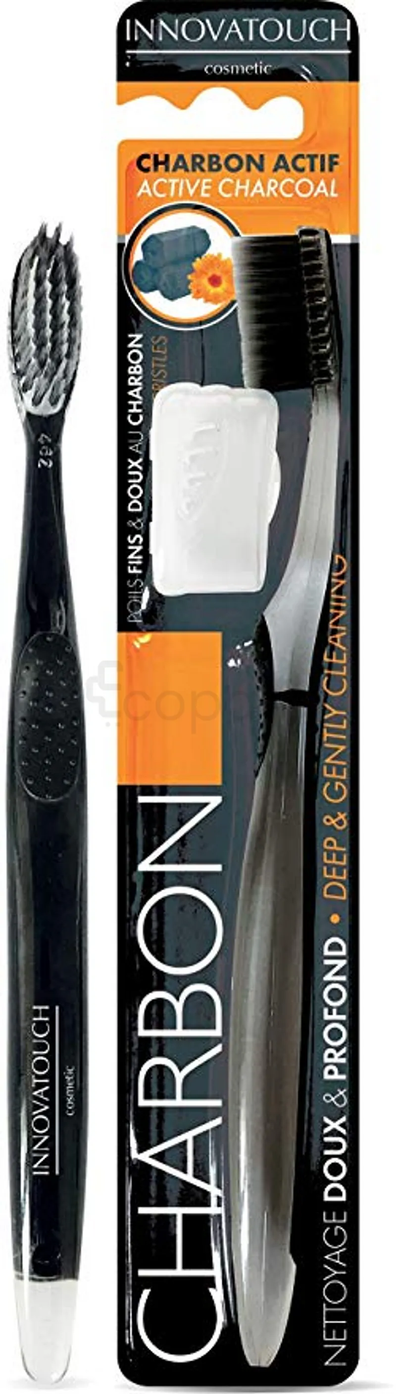 INNOVATOUCH BROSSE A DENTS CHARBON ACTIF