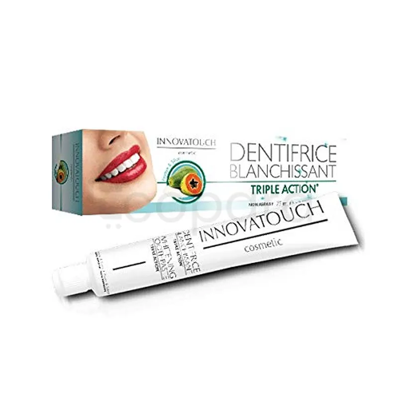 INNOVATOUCH DENTIFRICE BLANCHEUR PAPAYE SILICE 75ML