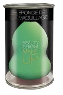 BEAUTY CHARM EPONGE DE MAQUILLAGE SOFT VERT D'EAU