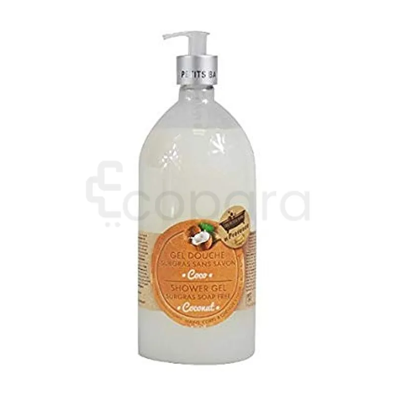 LES PETITS BAINS DE PROVENCE GEL DOUCHE SURGRAS SANS SAVON COCO 1L