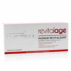 LYSEDIA MASQUE REVITALAGE 70ML BOITE DE 3