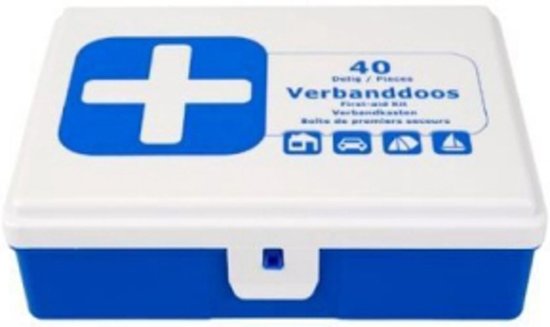 VERBANDDOOS BOITE DE PREMIERS SECOURS PREMIUM 40