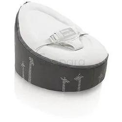DOOMOO NID SEAT NOIR FLOWER ARGENT