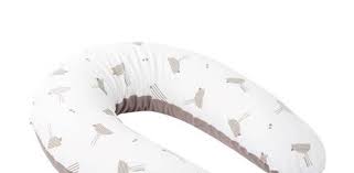 DOOMOO COUSSIN MATERNITÉ BUDDY PRINTED BIRDS TAUPE