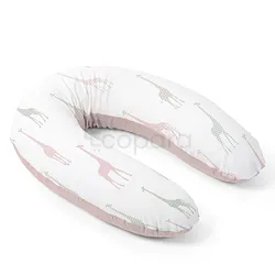DOOMOO COUSSIN MATERNITÉ BUDDY PRINTED GIRAF PINK