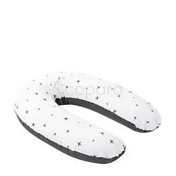DOOMOO COUSSIN MATERNITÉ BUDDY PRINTED STARS ANTHRACITE