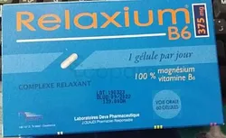 RELAXIUM B6 CO 375MG BOITE DE 60 GELULES