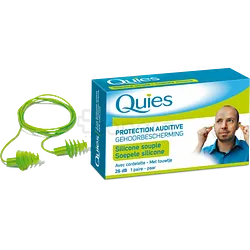 QUIES PROTECTION AUDITIVE CORDELETTE BOITE DE 1 PAIRE