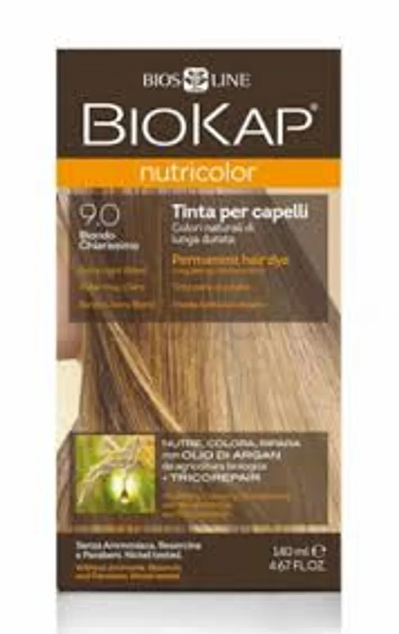 BIOKAP NUTRICOLOR BLOND TRES CLAIR NUMERO 9.0