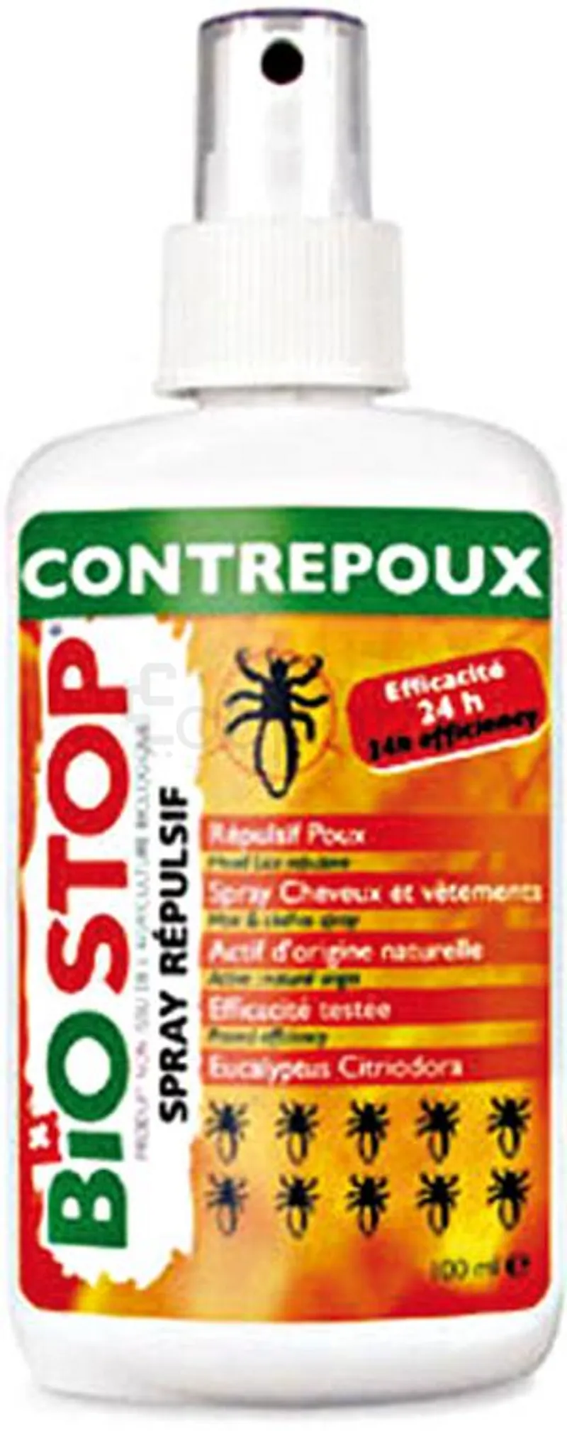 BIOSTOP SPRAY REPULSIF ANTI-POUX 100ML