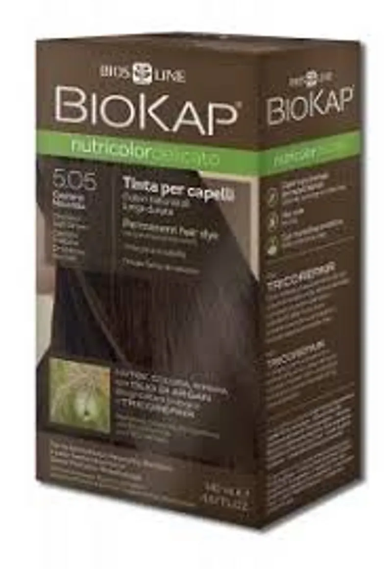 BIOKAP NUTRICOLOR DELICATO NUMERO 5.5 CHATAIN CLAIR ACAJOU
