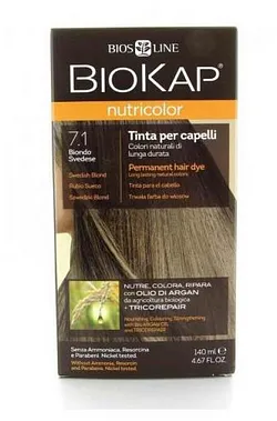 BIOKAP NUTRICOLOR NUMERO 7.1 BLOND SUEDOIS