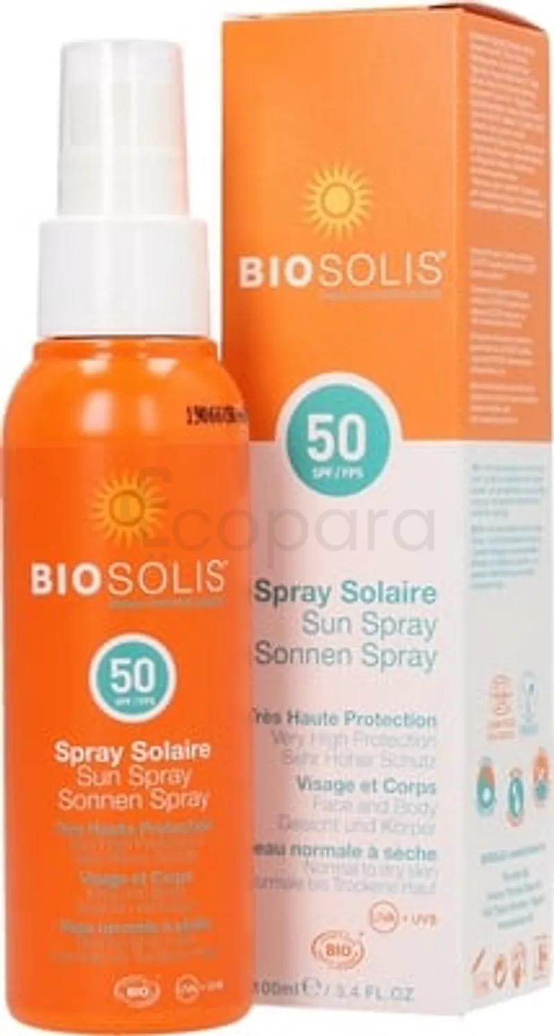 BIOSOLIS SPRAY SOLAIRE SPF50 100ML