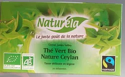NATURELA THE VERT BOITE DE 20 SACHETS