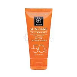 APIVITA SUNCARE CREME VISAGE ANT-RIDES SPF50 50ML