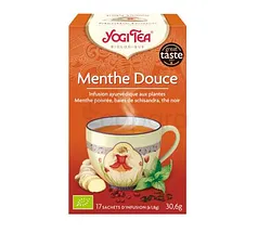 YOGI TEA MENTHE DOUCE SNACK TEA AU THE ASSAM BOITE DE 17 INFUSIONS