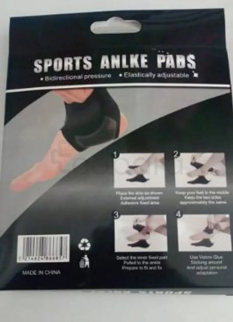 SPORTS ANLKE PADS CHEVILLE ELASTIQUE