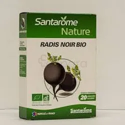 SANTAROME NATURE RADIS NOIR BIO BOITE DE 20