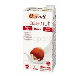ECOMIL LAIT NOISETTE NATURE SANS SUCRE 1L