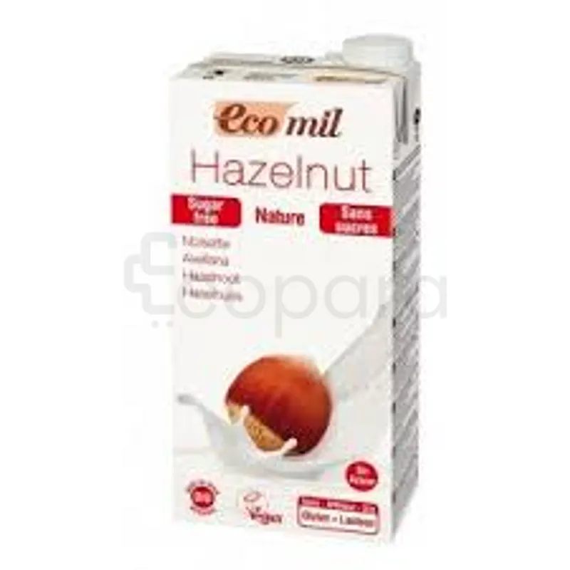 ECOMIL LAIT NOISETTE NATURE SANS SUCRE 1L