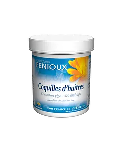 FENIOUX COQUILLES D'HUITRES BOITE DE 200 GELULES