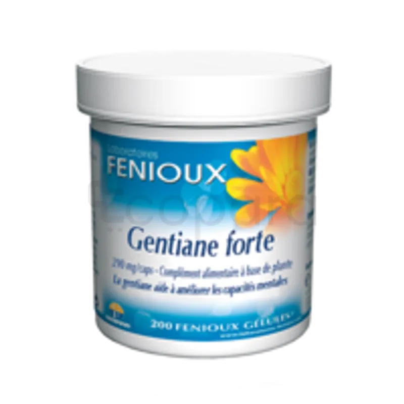 FENIOUX GENTIANE FORTE BOITE DE 200 GELULES
