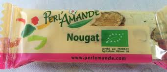 PERL'AMANDE BARRES DE NOUGAT BLANC 20G