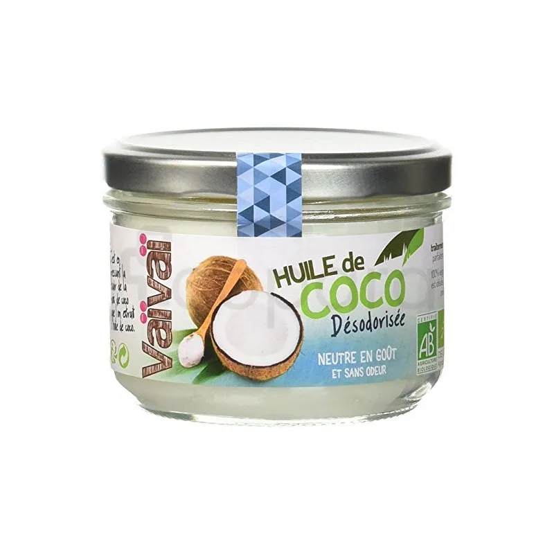 VAIVAI HUILE DE COCO DESODORISEE 200G