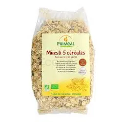 PRIMEAL MUESLI 5 CEREALES 500G