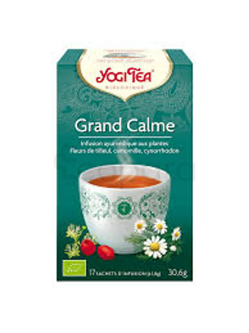 YOGI TEA GRAND CALME INFUSION BOITE DE 17 SACHETS