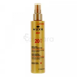 NUXE SUN SPRAY LACTE VISAGE ET CORPS MOYENNE PROTECTION SPF20 150ML