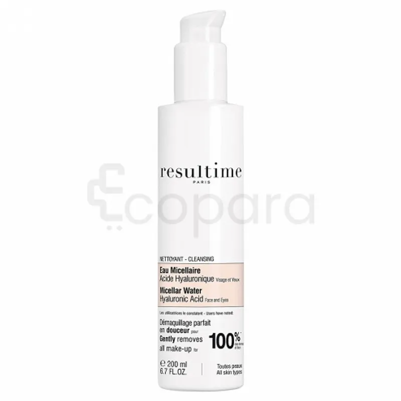 RESULTIME EAU MICELLAIRE ACIDE HYALURONIQUE 200ML