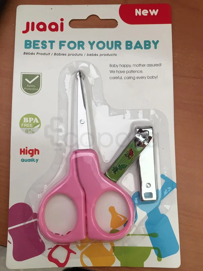 JIAAI BEST FOR YOUR BABY CISEAUX + COUPE ONGLES