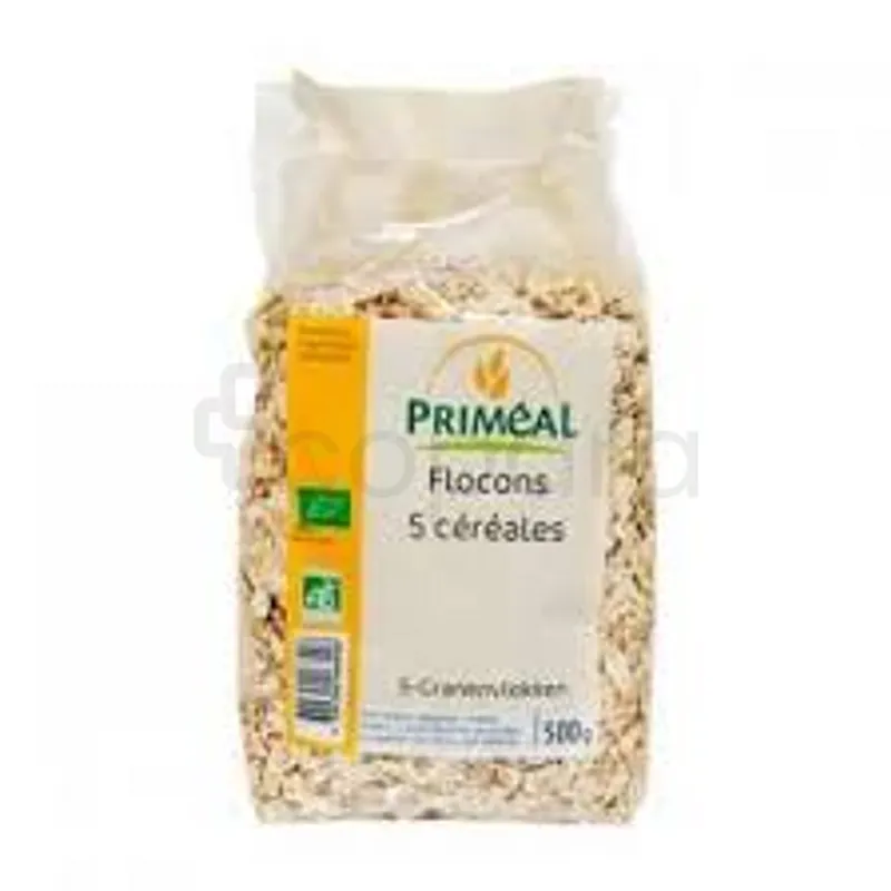 PRIMEAL FLOCONS 5 CEREALES 500G