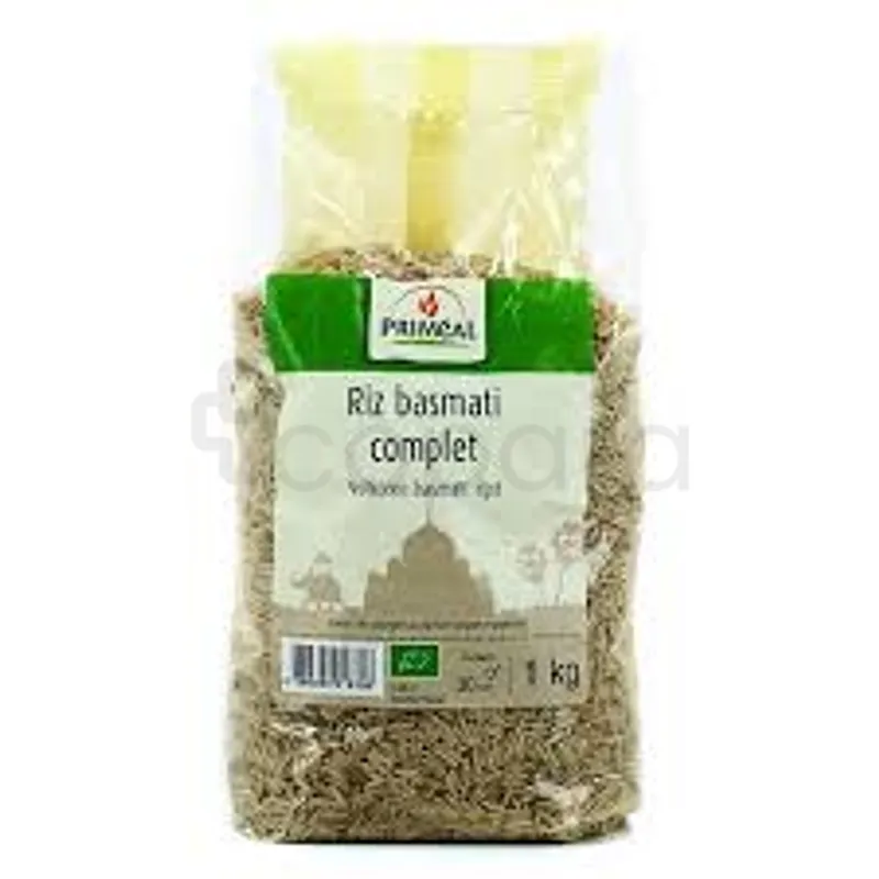 PRIMEAL RIZ BASMATI COMPLET 1KG