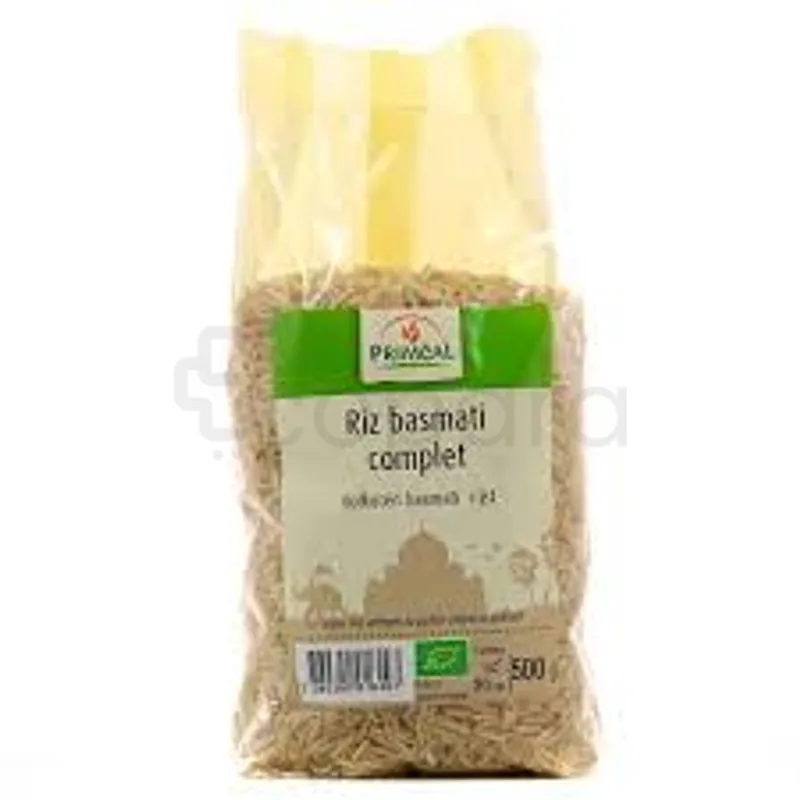 PRIMEAL RIZ BASMATI COMPLET 500G