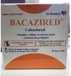 BACAZIRED CABAZITAXEL 60MG/1.5ML SOLUTION A DILUER BOITE DE 1