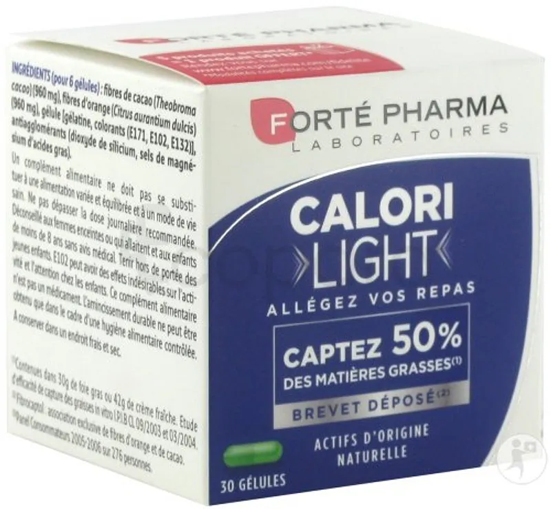 FORTE PHARMA CALORI LIGHT MINI BOITE DE 30 GELULES