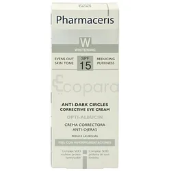 PHARMACERIS W CREME CONTOUR DES YEUX SPF15 OPTI-ALBUCIN 30ML