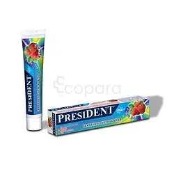 PRESIDENT DENTIFRICE KIDS FRAISE 3 A 6 ANS 50ML