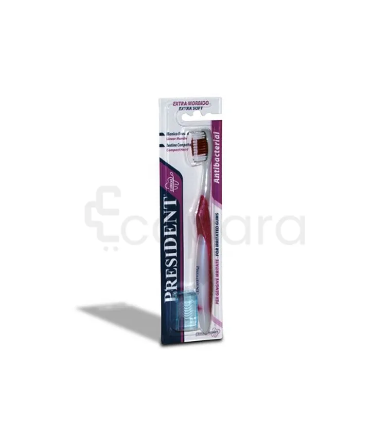 PRESIDENT BROSSE A DENTS PROFI SOFT ANTIBACTERIAL EXTRA SOFT