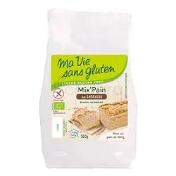 MA VIE SANS GLUTEN PREPARATION POUR PAIN AU SARRASIN ET GRAINES 500G