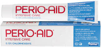 PERIO-AID ANTI-PLAQUE TOOTHPASTE 0.12% GEL 75ML