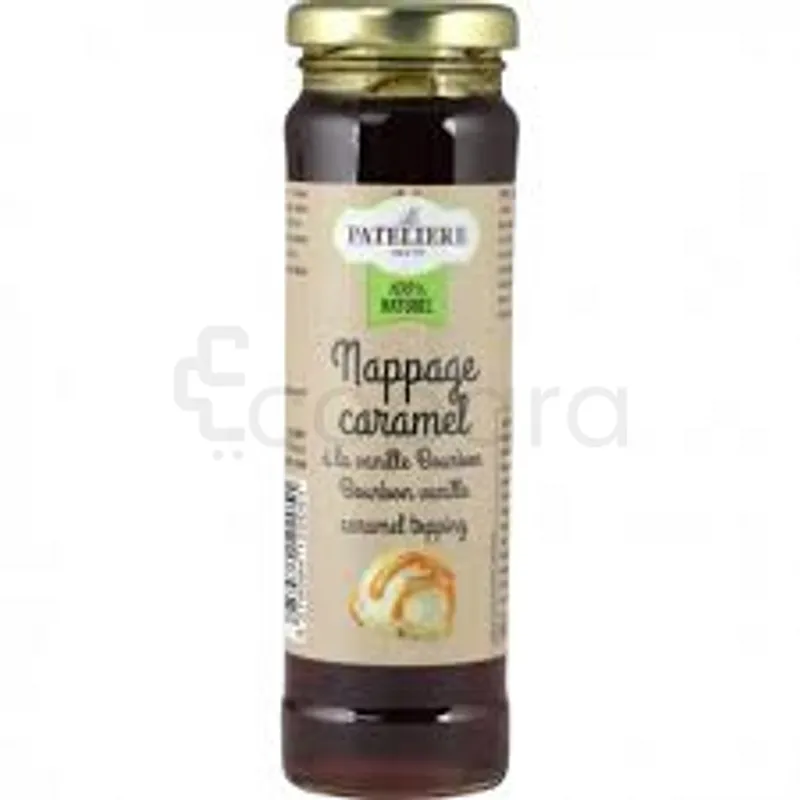 LA PATELIERE NAPPAGE CARAMEL VANILLE BOURBON NATUREL 190G