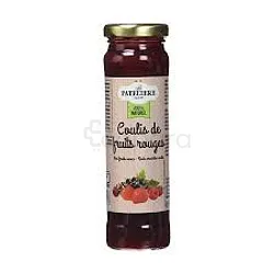 LA PATELIERE COULIS FRUITS ROUGES 100% NATUREL 165G